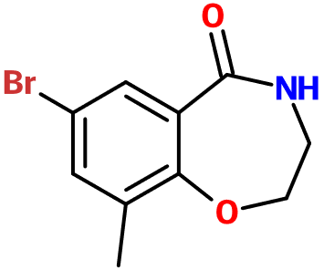 (image for) MC004366 7-Bromo-9-methyl-3,4-dihydro-1,4-benzoxazepin-5(2H)-one